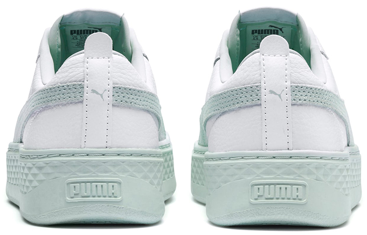 (W) Puma Smash Platform /Green 'White' 圖 5