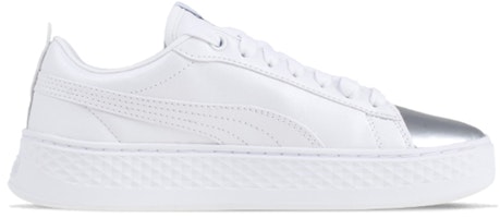 (W) 푸마 스매쉬 플랫폼 클래식 실버 스케이트보드화 366927-01 Order (W) 푸마 스매쉬 플랫폼 클래식 실버 스케이트보드화 366927-01