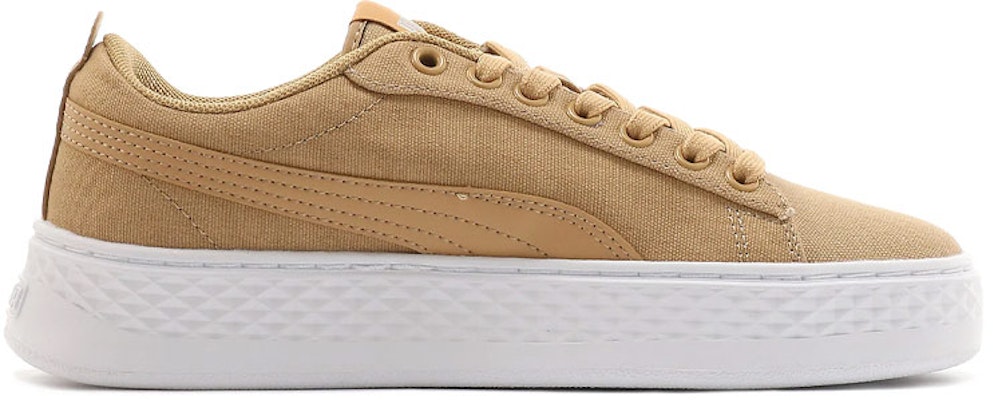 (Women) Puma Smash Platform CV 'Khaki' 367661-05 Order (Women) Puma Smash Platform CV 'Khaki' 367661-05