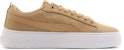(W) Puma Smash Platform CV 'Khaki' kasut wanita 367661-05