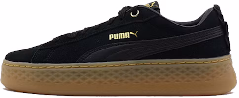 (Women) Puma Smash Platform Frill 'Black Gum' 366928-01 (Women) Puma Smash Platform Frill 'Black Gum' 366928-01