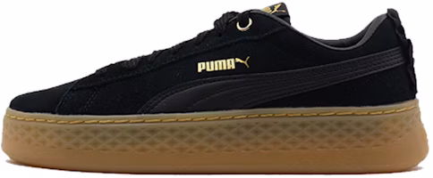 (Women) Puma Smash Platform Frill 'Black Gum' 366928-01 (Women) Puma Smash Platform Frill 'Black Gum' 366928-01