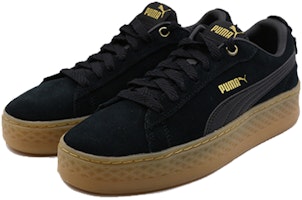 (W) Puma Smash Platform Frill 'Black Gum' Sepatu Wanita 366928-01 Order (W) Puma Smash Platform Frill 'Black Gum' Sepatu Wanita 366928-01