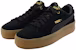 (W) Puma Smash Platform Frill 'Hitam Gum' 366928-01