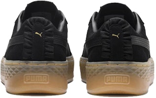 (W) Puma Smash Platform Frill 'Black Gum' Sepatu Wanita 366928-01 Shop (W) Puma Smash Platform Frill 'Black Gum' Sepatu Wanita 366928-01