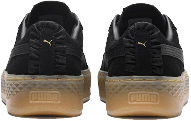 (Women) Puma Smash Platform Frill 'Black Gum' 366928-01 Shop (Women) Puma Smash Platform Frill 'Black Gum' 366928-01