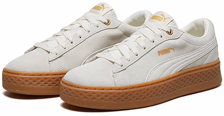 (Women) Puma Smash Platform Frill 'White Gold' 366928-04 Lookbook (Women) Puma Smash Platform Frill 'White Gold' 366928-04