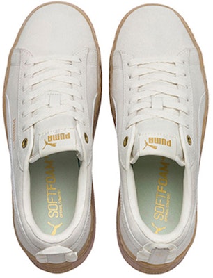 (Women) Puma Smash Platform Frill 'White Gold' 366928-04 Shop (Women) Puma Smash Platform Frill 'White Gold' 366928-04