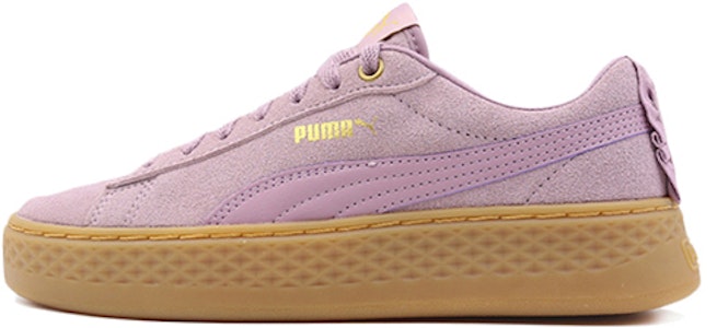 (W) Puma Smash Plataforma Frill Zapatillas Bajas Mujer Lila Marrón 366928-05 Buy (W) Puma Smash Plataforma Frill Zapatillas Bajas Mujer Lila Marrón 366928-05
