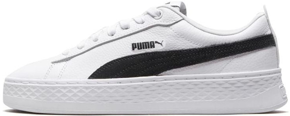 (Women) Puma Smash Platform L 'White Black' 366487-12 Buy (Women) Puma Smash Platform L 'White Black' 366487-12