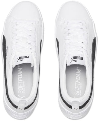 (Women) Puma Smash Platform L 'White Black' 366487-12 Shop (Women) Puma Smash Platform L 'White Black' 366487-12