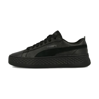 (W) Puma Smash Platform Low 'Balck'