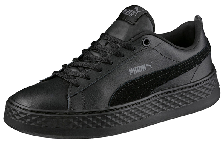 (W) Puma Smash Platform Low 'Balck' 圖 2