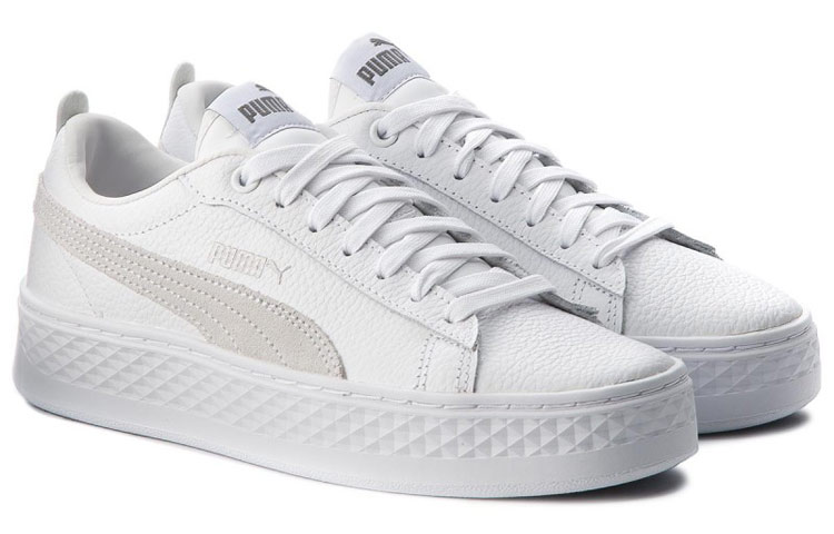 Shop （女生）Puma Smash 平台低筒鞋 '白色' 366487-06