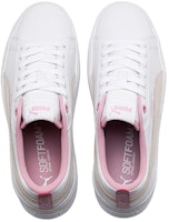 (W) プーマ スマッシュ プラットフォーム 白/淡ピンク 366487-08 Lookbook (W) プーマ スマッシュ プラットフォーム 白/淡ピンク 366487-08