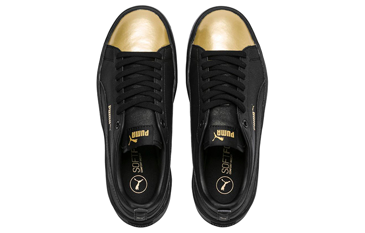 Lookbook (W) Puma Smash Platform LX Schwarz/Gold 366927-02