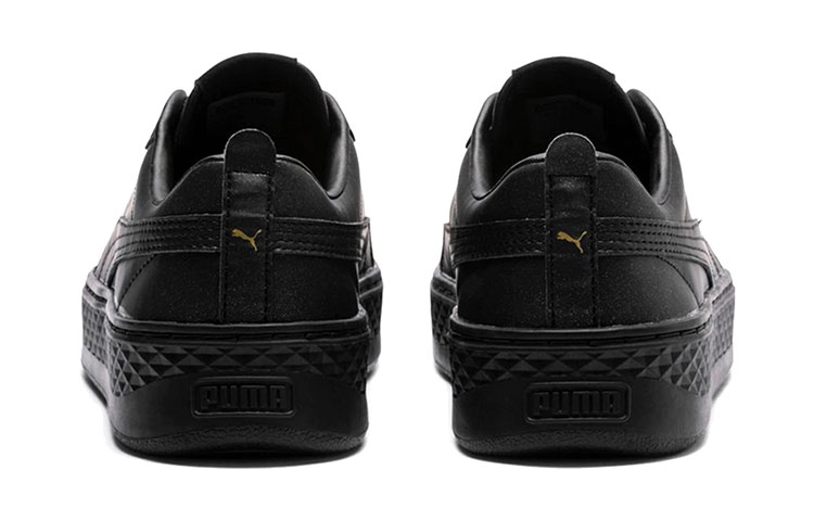 Shop (W) Puma Smash Platform LX Schwarz/Gold 366927-02
