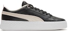 Order (Women) Puma Smash Platform Piping Black 373315-01