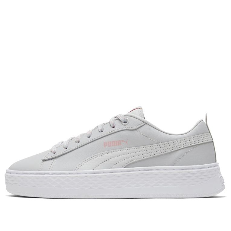 (Women) Puma Smash Platform Q4 Polka 'Grey'  369833-02
