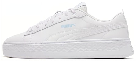 (Women) Puma Smash Platform Q4 Polka 'White' 369833-01 (Women) Puma Smash Platform Q4 Polka 'White' 369833-01