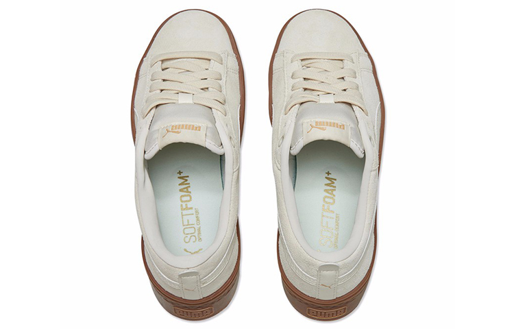 Purchase (W) Puma Smash Platform SD ''Birch Gum'' Damen Sneaker 366488-03