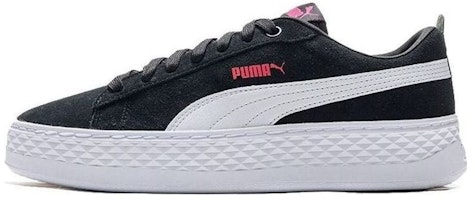 (Women) Puma Smash Platform SD 'Black' 366488-12 (Women) Puma Smash Platform SD 'Black' 366488-12