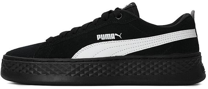 (W) プーマ スマッシュ プラットフォーム SD 黒白 366488-02 Buy (W) プーマ スマッシュ プラットフォーム SD 黒白 366488-02