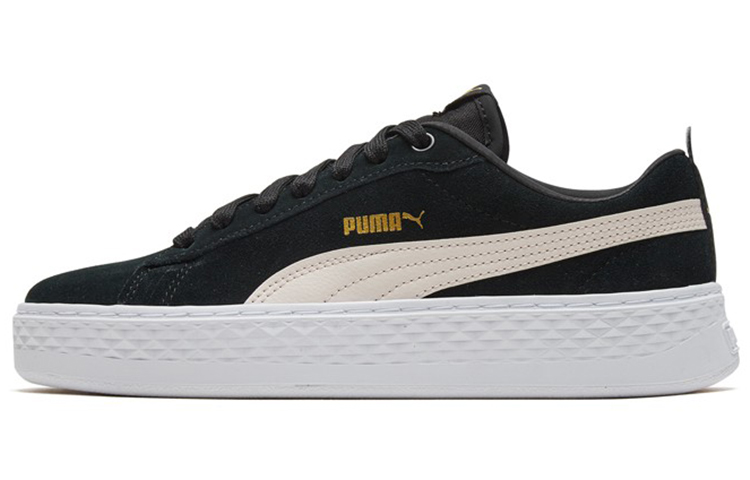 (Women) Puma Smash Platform SD Black/Pink 366488-13