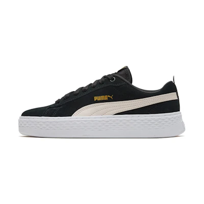 (W) Puma Smash Platform SD Black/Pink
