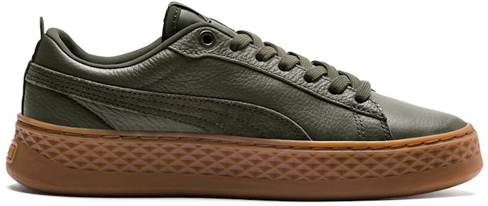 (W) Puma Smash Platform SoftFoam 'Hijau' 366487-05 Order (W) Puma Smash Platform SoftFoam 'Hijau' 366487-05