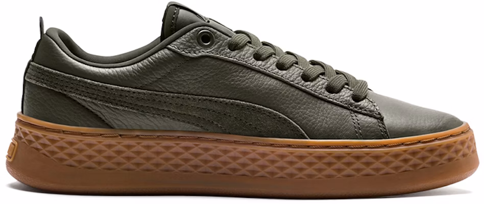 (Women) Puma Smash Platform SoftFoam 'Green' 366487-05 Order (Women) Puma Smash Platform SoftFoam 'Green' 366487-05