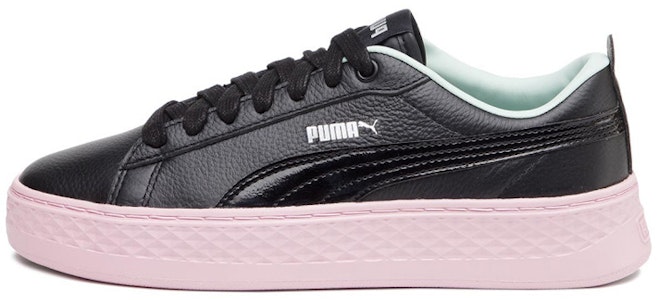 (W) 彪马Smash平底休闲鞋“轻盈平衡黑粉” 369133-01 Buy (W) 彪马Smash平底休闲鞋“轻盈平衡黑粉” 369133-01