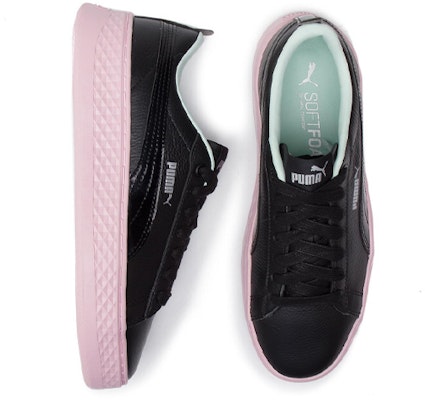 Puma Smash Platform Trailblazer 輕便平衡 低筒休閒板鞋 女款 黑粉 Lookbook Puma Smash Platform Trailblazer 輕便平衡 低筒休閒板鞋 女款 黑粉