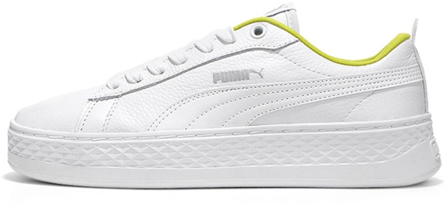 PUMA Smash Platform Trailblazer 開創者 防滑透氣 低筒 板鞋 女款 檸檬黃 Buy PUMA Smash Platform Trailblazer 開創者 防滑透氣 低筒 板鞋 女款 檸檬黃