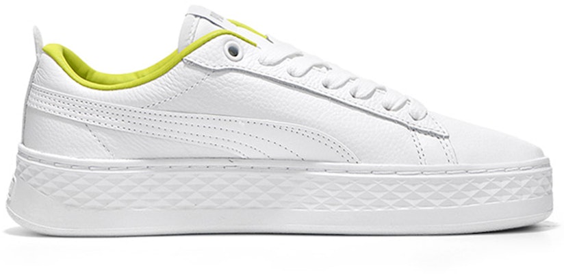 (Women) Puma Smash Platform Trailblazer Yellow 369133-02 Order (Women) Puma Smash Platform Trailblazer Yellow 369133-02