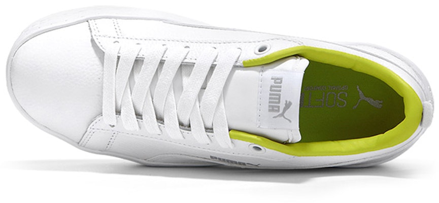 PUMA Smash Platform Trailblazer 開創者 防滑透氣 低筒 板鞋 女款 檸檬黃 Shop PUMA Smash Platform Trailblazer 開創者 防滑透氣 低筒 板鞋 女款 檸檬黃