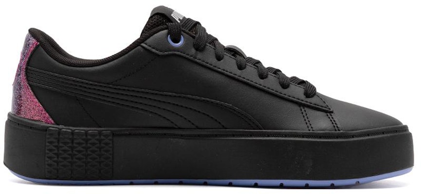 (Women) Puma Smash Platform V2 Night Out 'Black' 386411-02 Order (Women) Puma Smash Platform V2 Night Out 'Black' 386411-02