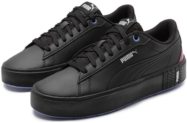 (Women) Puma Smash Platform V2 Night Out 'Black' 386411-02 Lookbook (Women) Puma Smash Platform V2 Night Out 'Black' 386411-02