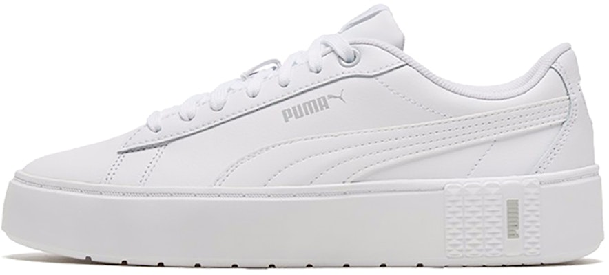 (Women) Puma Smash Platform V2 'Triple White' 373035-01 Buy (Women) Puma Smash Platform V2 'Triple White' 373035-01