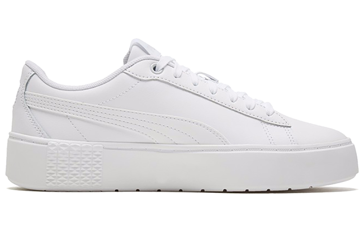 Lookbook (W) Puma Smash Platform V2 ''Dreifach Weiß'' 373035-01