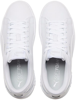 (W) Puma Smash Platform V2 'Blanco Triple' 373035-01 Shop (W) Puma Smash Platform V2 'Blanco Triple' 373035-01