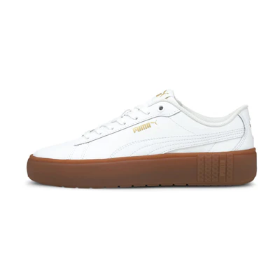 (W) Puma Smash Platform v2 'White Gum'