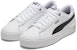 (W) Puma Smash Platform V2 L 'Putih Hitam' 373035-02