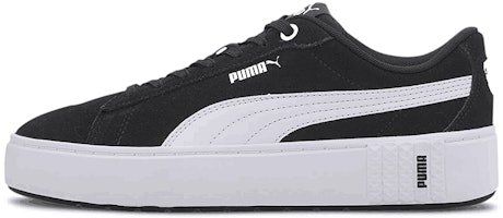 (Women) Puma Smash Platform V2 Suede 'Black White' 373037-04 (Women) Puma Smash Platform V2 Suede 'Black White' 373037-04