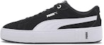 Buy (W) Puma Smash Platform V2 Suede 'Hitam Putih' 373037-04