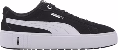 (Women) Puma Smash Platform V2 Suede 'Black White' 373037-04 (Women) Puma Smash Platform V2 Suede 'Black White' 373037-04