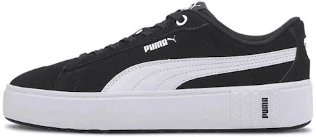 (Women) Puma Smash Platform V2 Suede 'Black White' 373037-04 (Women) Puma Smash Platform V2 Suede 'Black White' 373037-04
