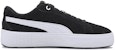 (W) Puma Smash Platform V2 Suede 'Hitam Putih' 373037-04