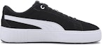 Order (W) Puma Smash Platform V2 Suede 'Hitam Putih' 373037-04