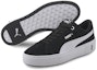 Lookbook (W) Puma Smash Platform V2 Suede 'Hitam Putih' 373037-04